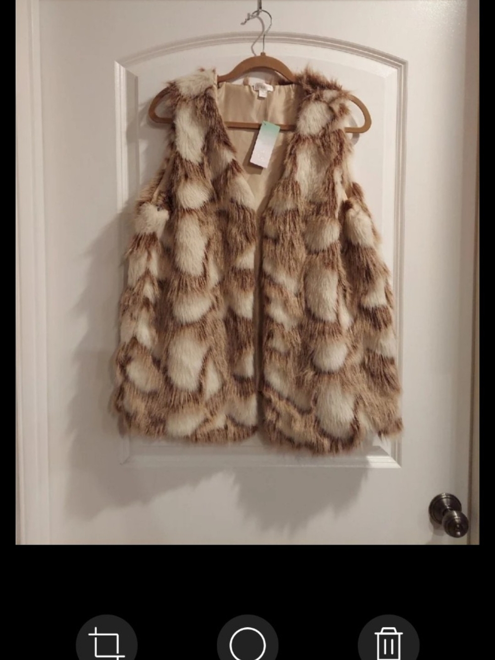 Decree womens Faux Fur winter Vest